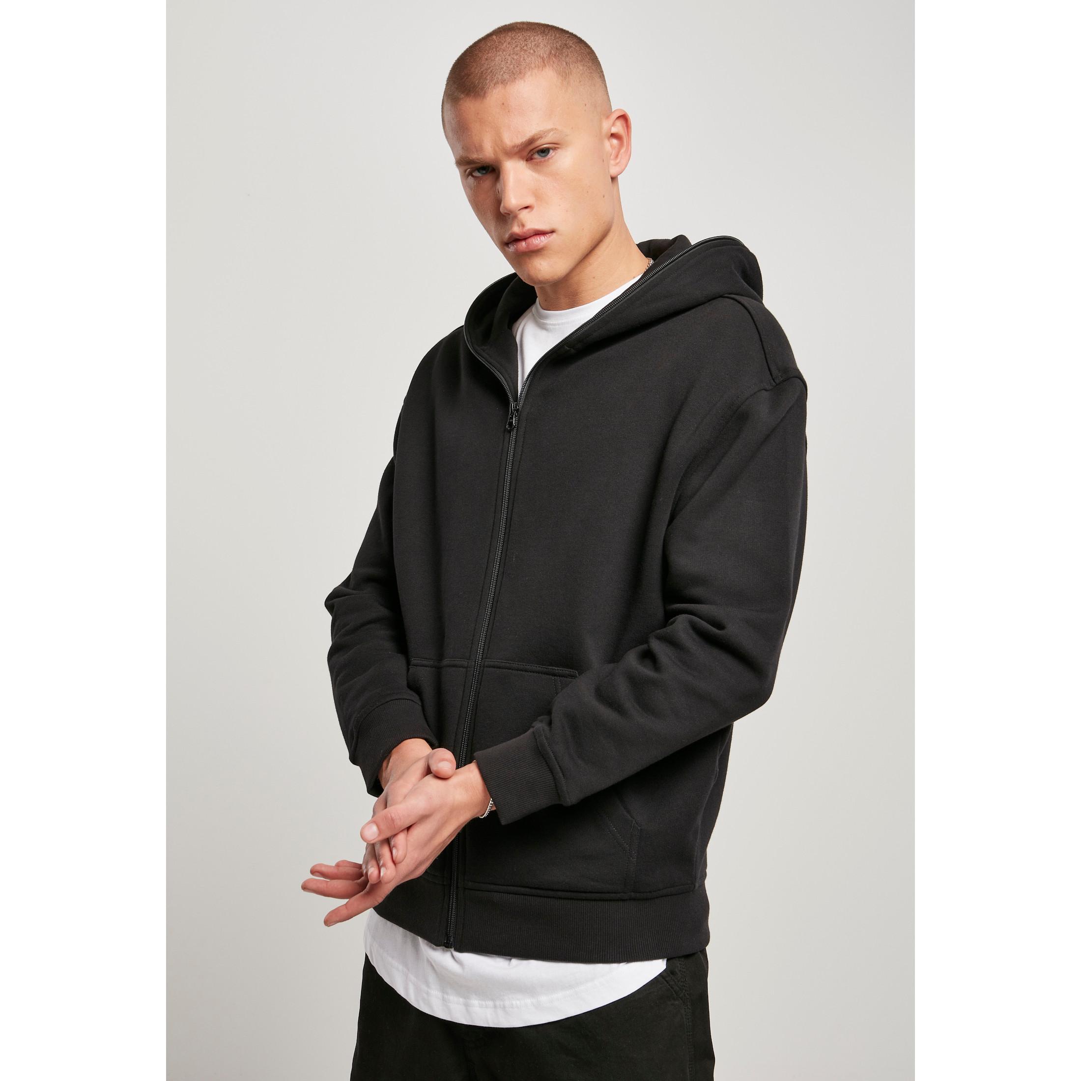 URBAN CLASSICS  fepa con cappuccio urban cassics organic fu zip 