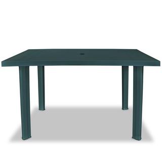 VidaXL Table de jardin plastique  