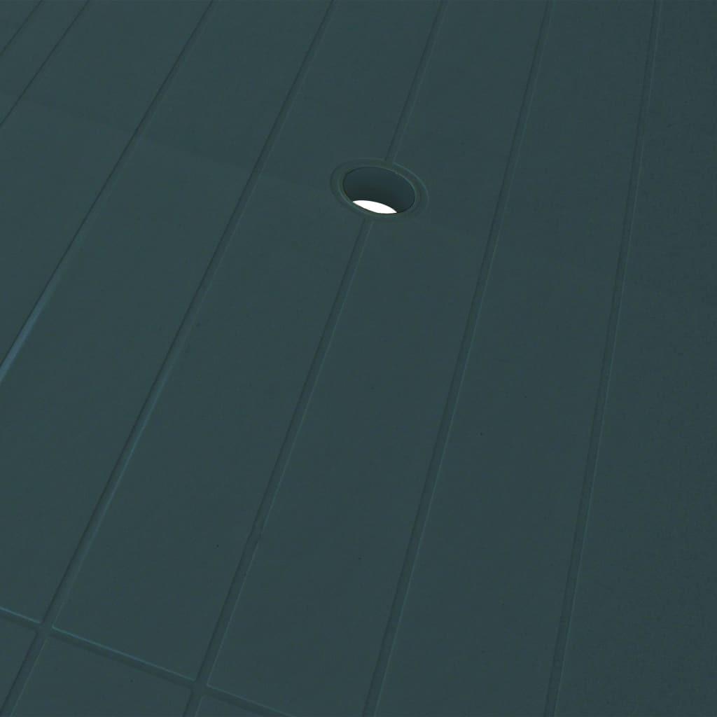 VidaXL Gartentisch plastik  