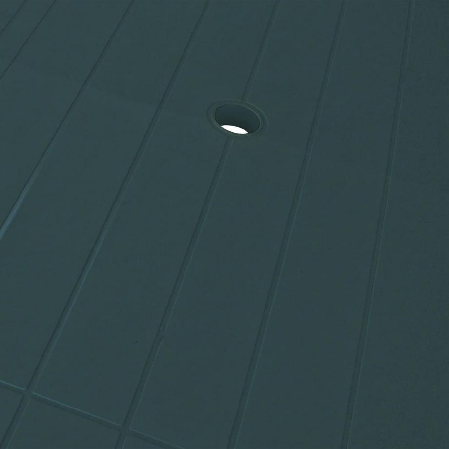 VidaXL Table de jardin plastique  