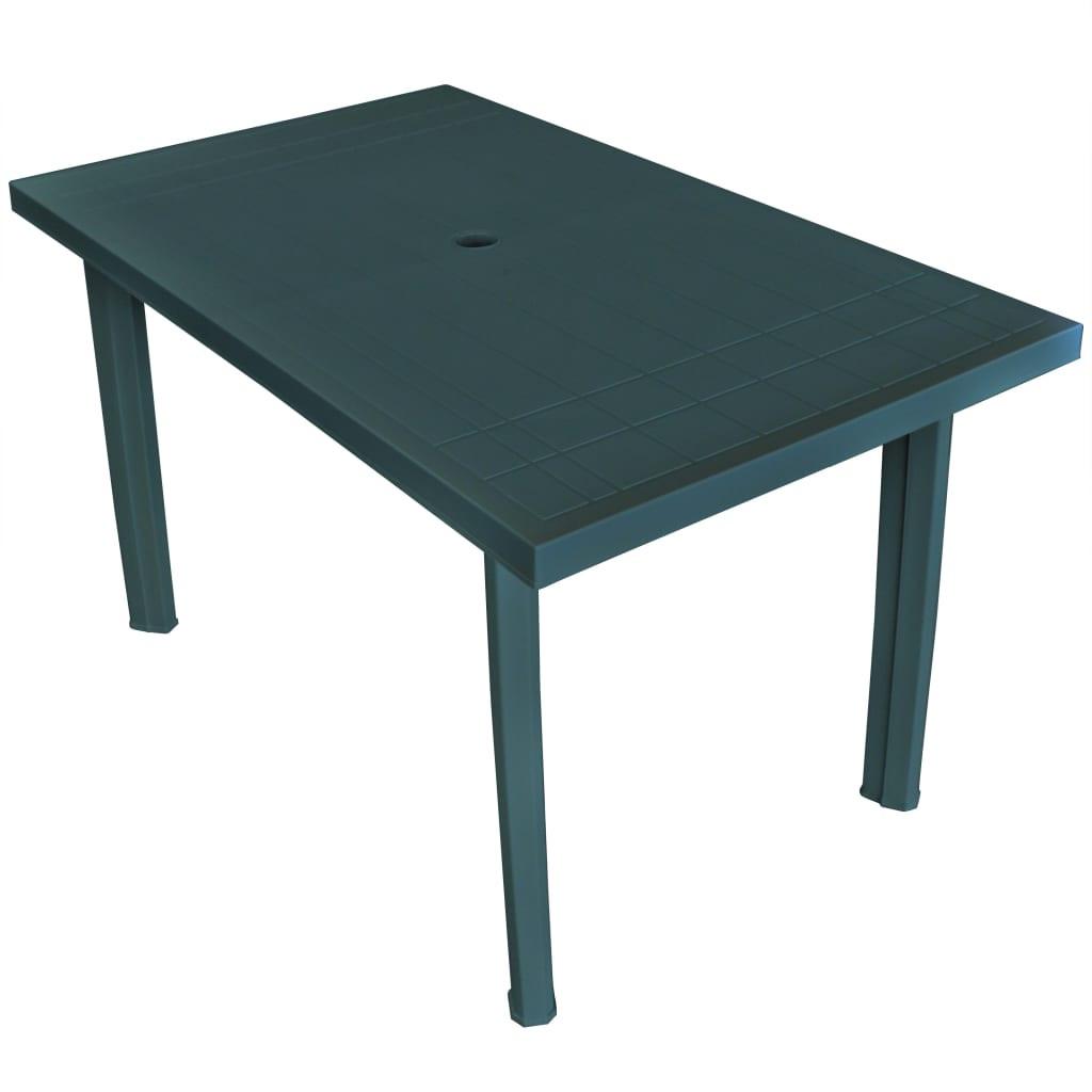 VidaXL Table de jardin plastique  