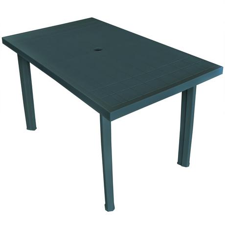 VidaXL Table de jardin plastique  