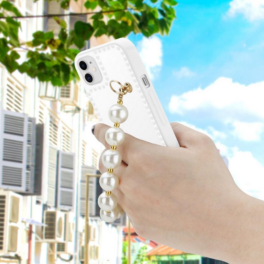 Cadorabo  Hülle für Apple iPhone 11 mit Handgelenk Kette 