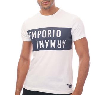 EMPORIO ARMANI Rundhals Logo Print T-Shirt  