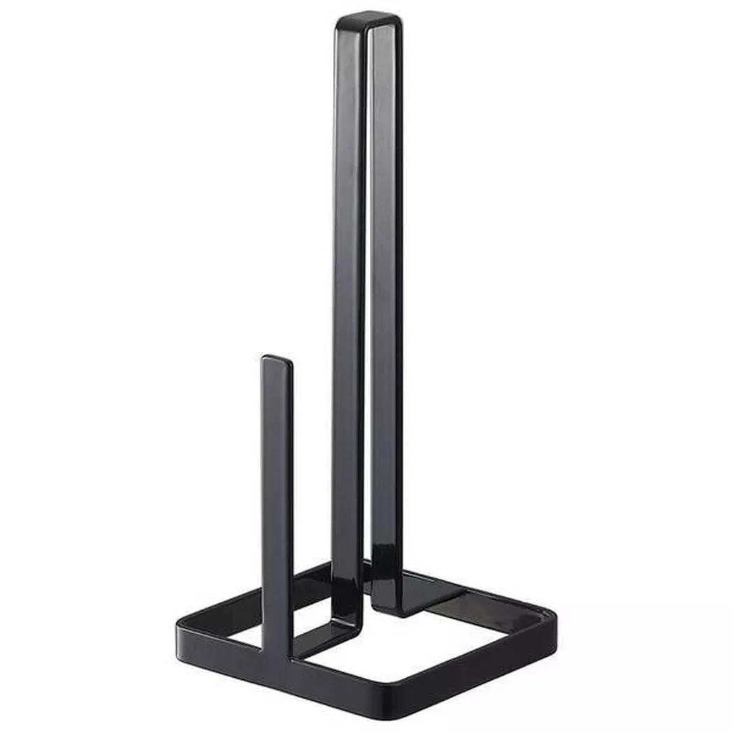 Yamazaki - Support papier ménage TOWER, One Size, Noir