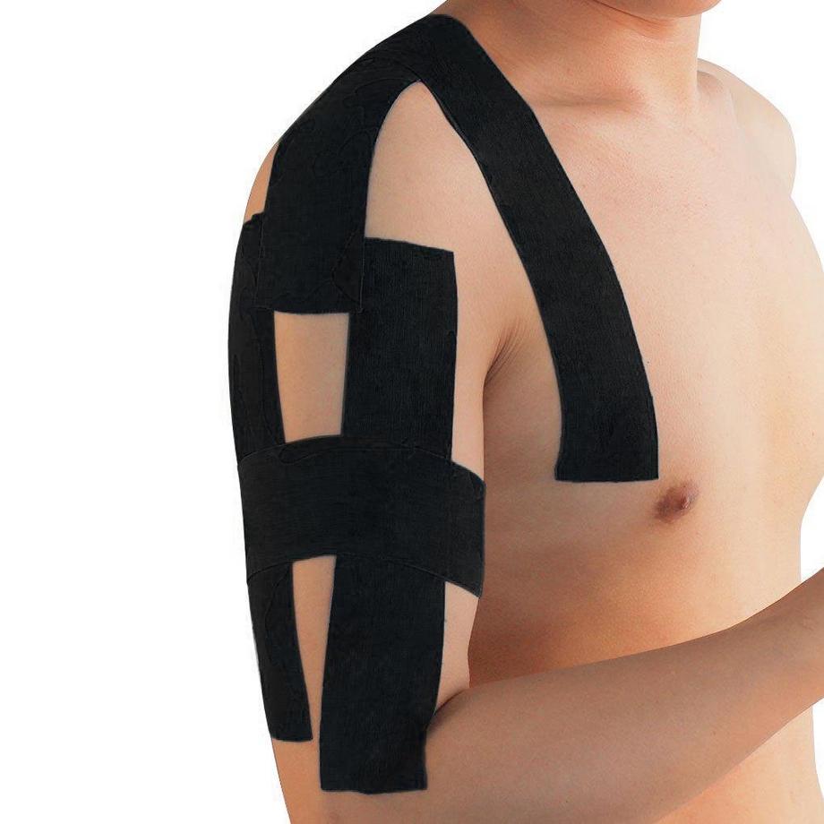 eStore  Nastro kinesiologico, Nero - 5 m 