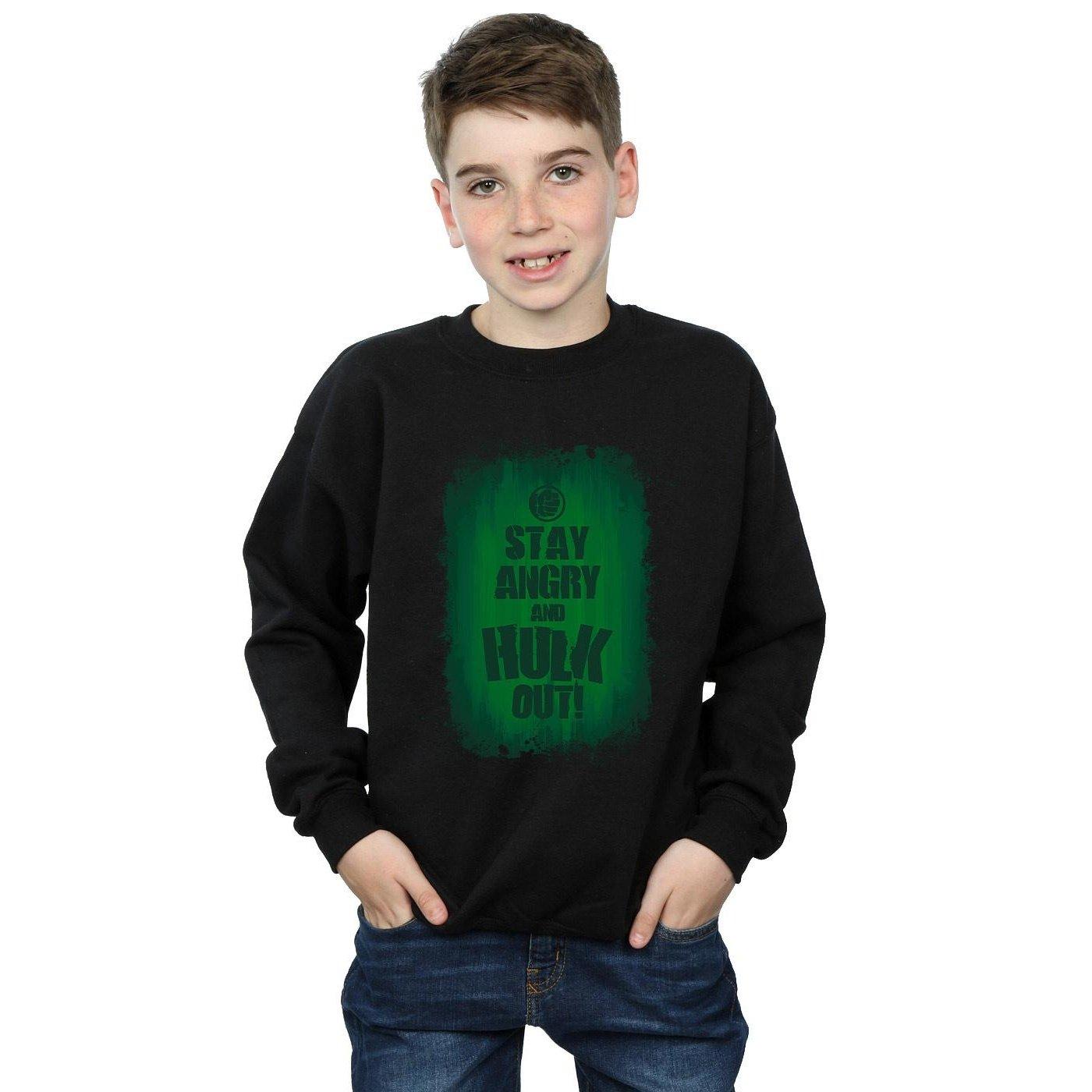 MARVEL  Stay Angry Sweatshirt 