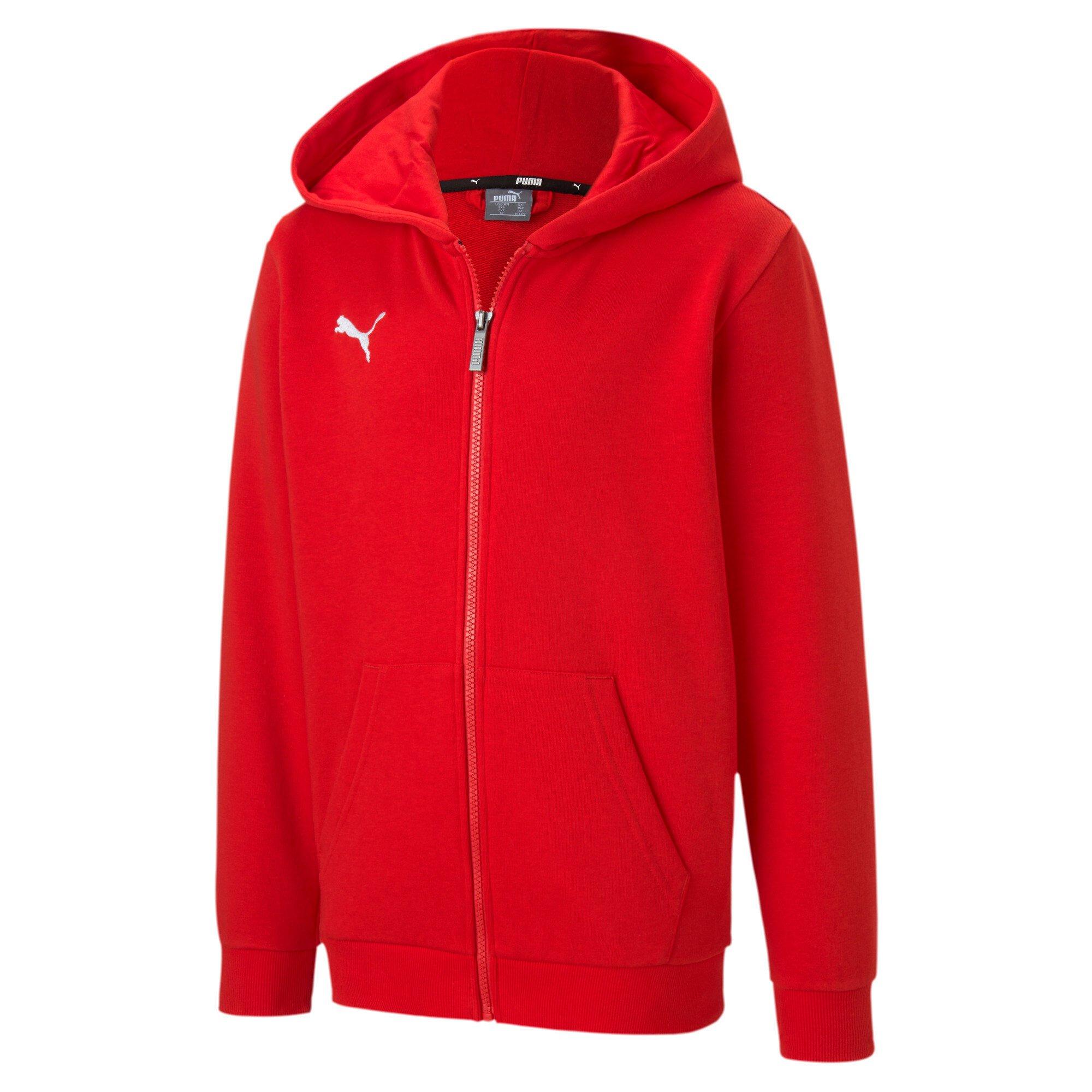 PUMA  felpa con cappuccio per bambini team goal 23 casuals 