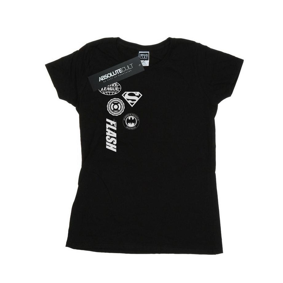 DC COMICS Justice League Bedrucktes Regular Fit T-Shirt  