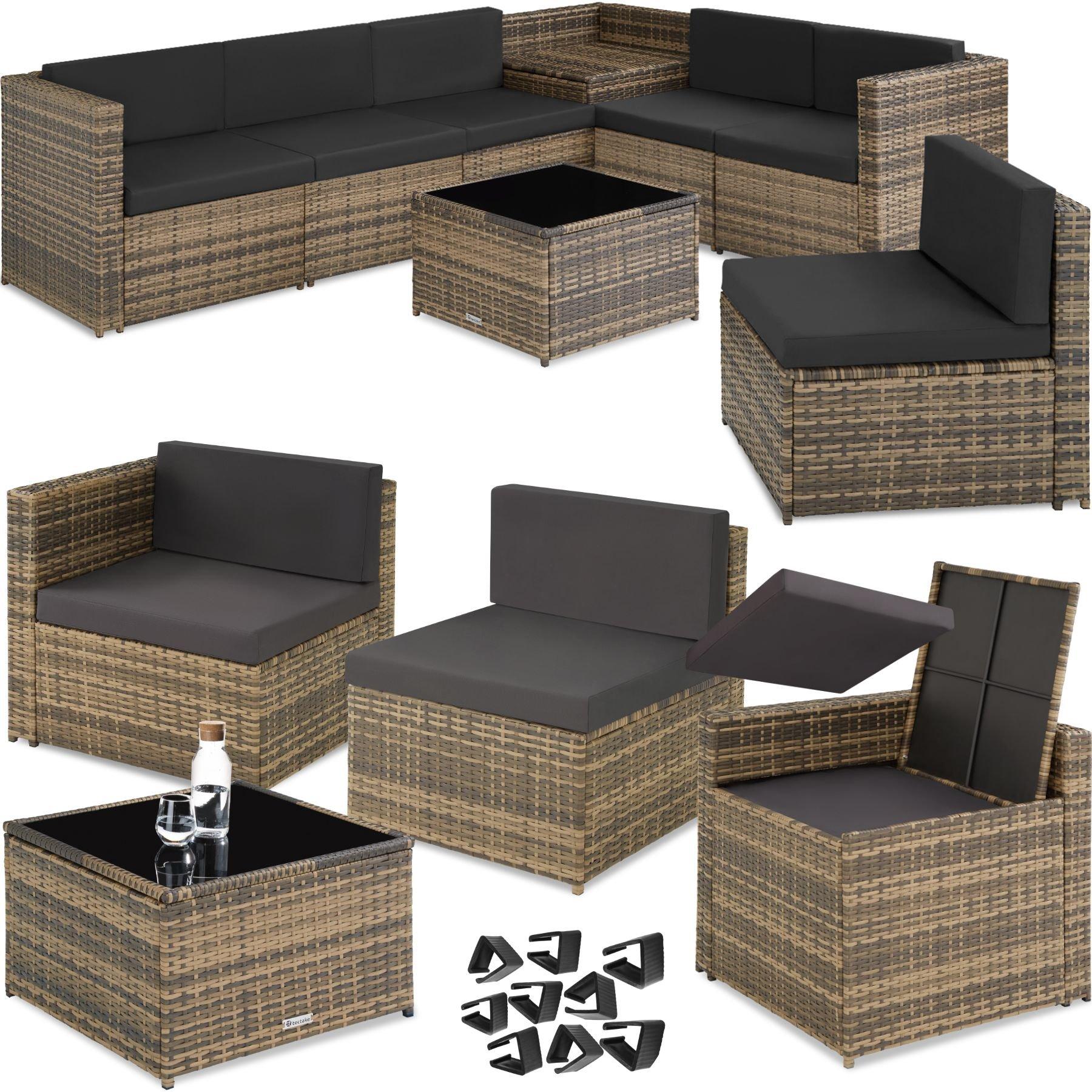 Tectake Salottino in rattan Verona  