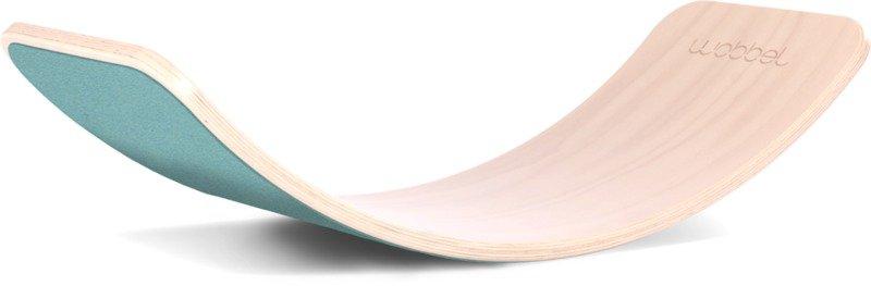Image of Wobbel Balanceboard transparent lackiert mit Kork yogaboard - ONE SIZE