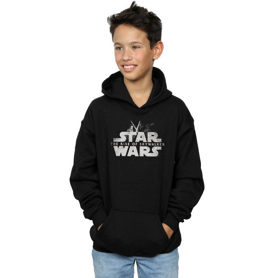 STAR WARS  Felpa Con Cappuccio Rey E Kylo Battaglia 