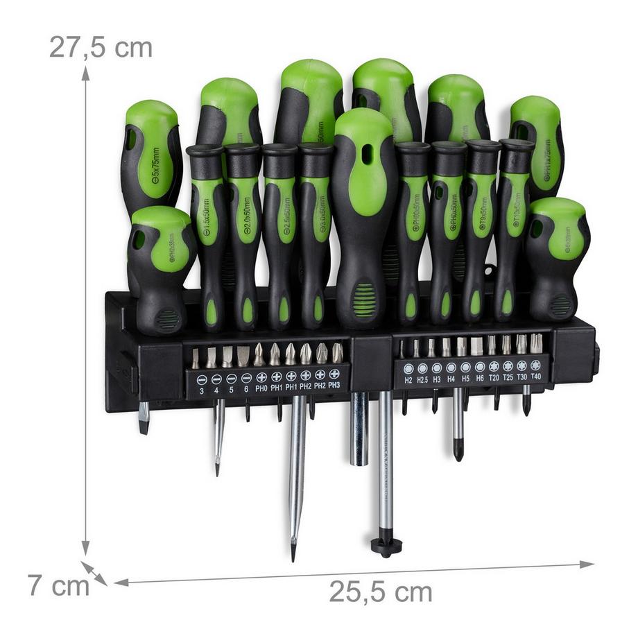 B2X XXL-Schraubendreher-Set 37-teilig  