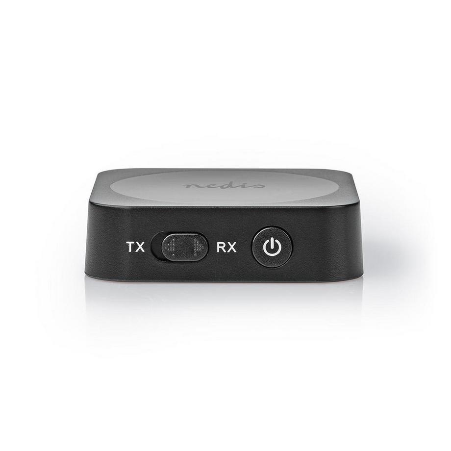 Émetteur-récepteur Bluetooth® | Entrée de connexion: 1x Aux | Sortie de connexion: 1x Aux | SBC | Jusqu'à 1 appareil | La durée de vie maximale de la batterie: 6 heures | Noir