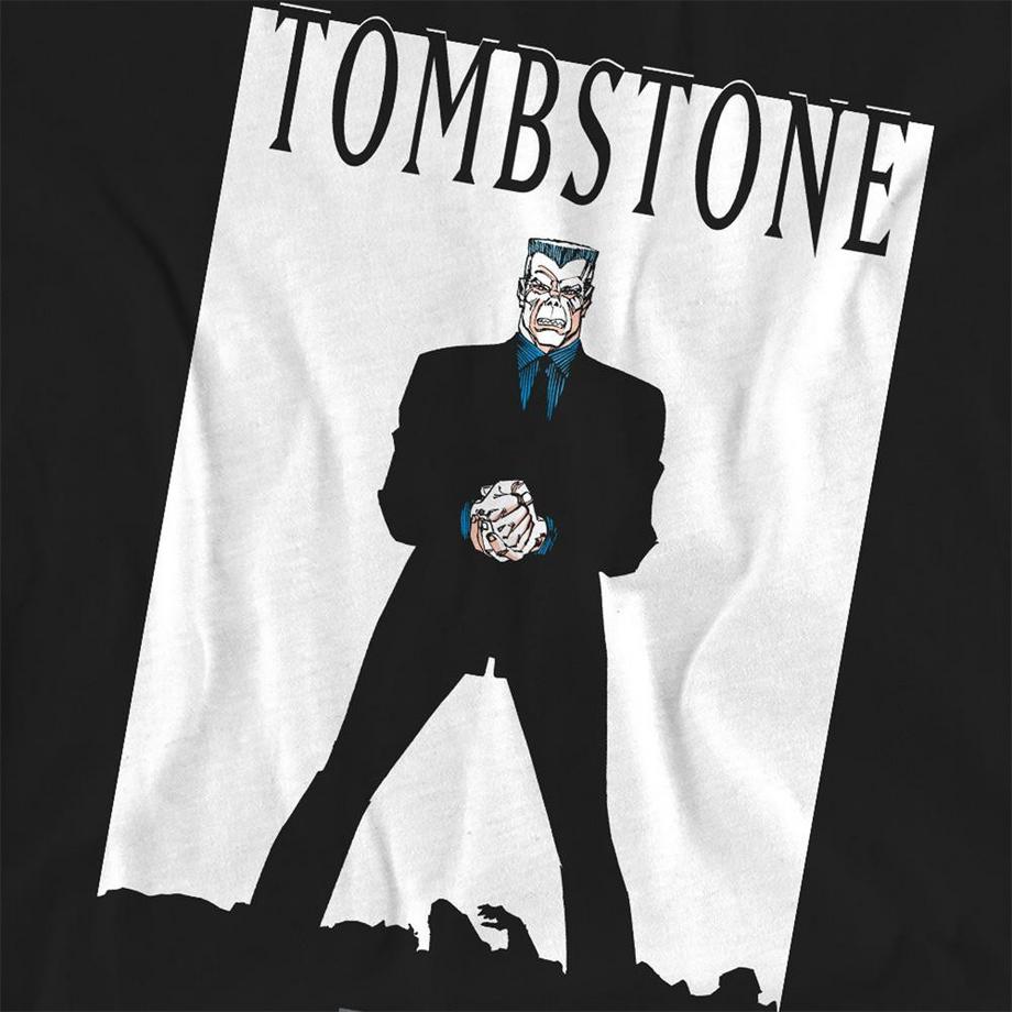 Marvel Comics T-Shirt Manches Longues Imprimé Tombstone  