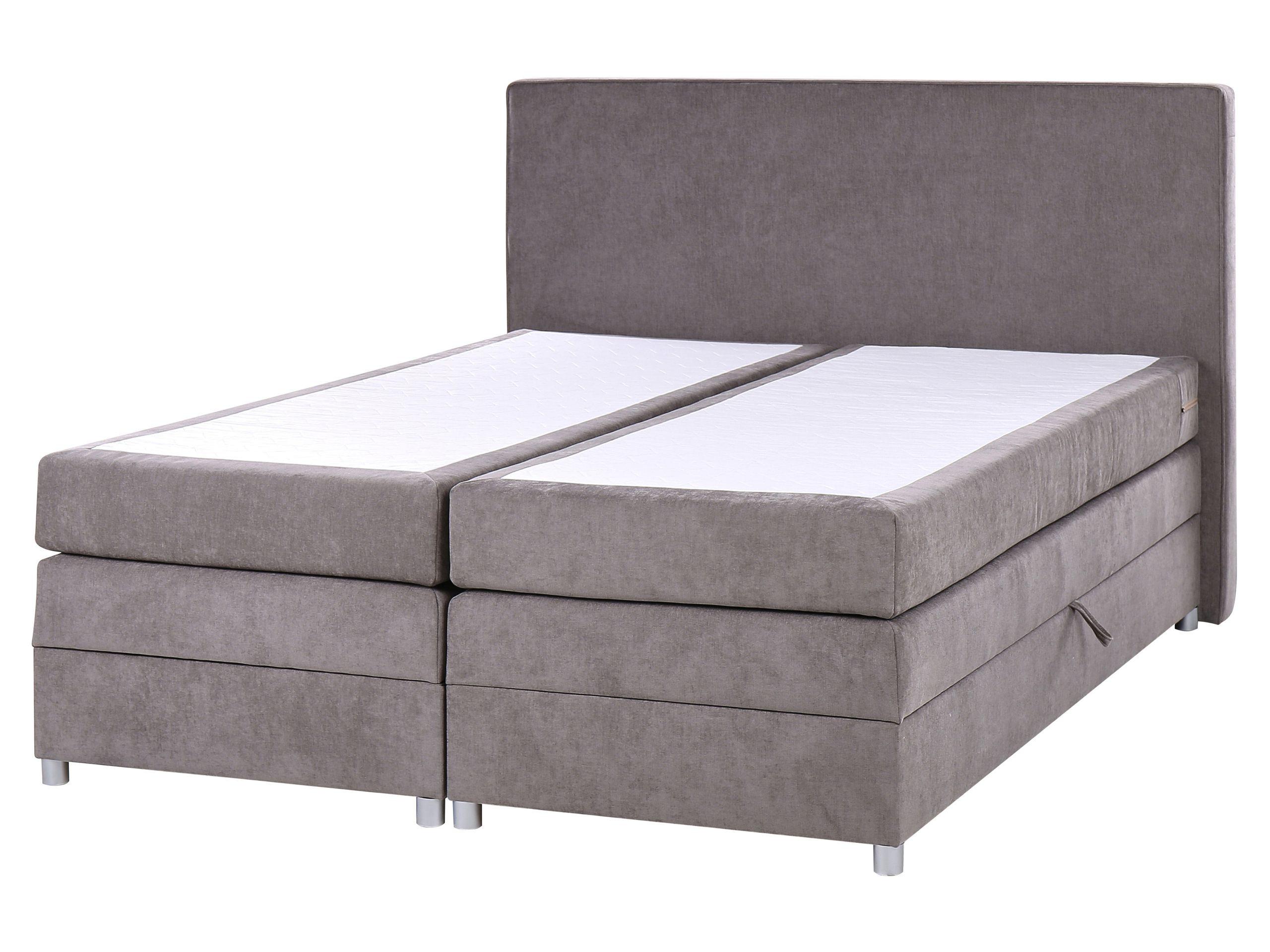 Beliani Boxspringbett aus Polyester Klassisch MINISTER  