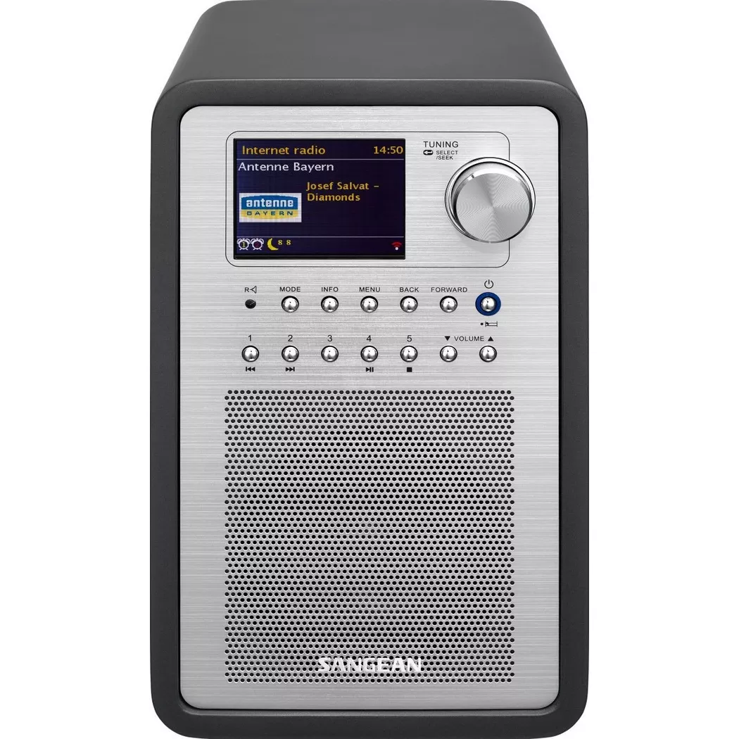 SANGEAN -  Revery R5 Internet Schwarz, Silber
