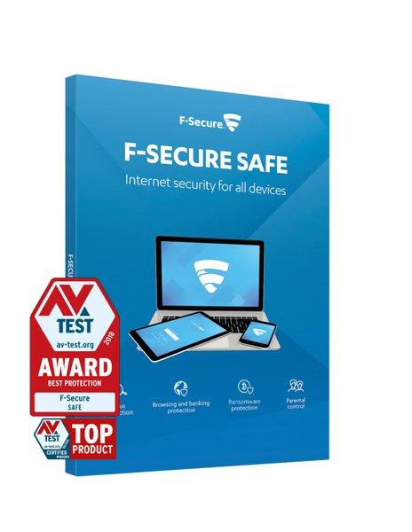 Image of F-Secure SAFE Mehrsprachig Vollversion 1 Lizenz(en) 1 Jahr(e)