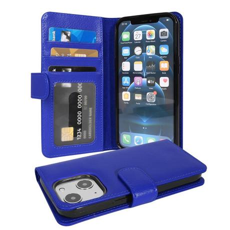 Cadorabo  Housse compatible avec Apple iPhone 13 - Coque de protection avec fermeture magnétique et 3 emplacements pour cartes 