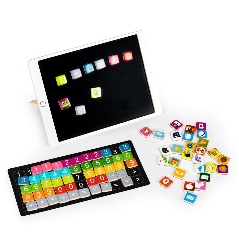 Northio  Tablette éducative en bois, tableau magnétique ECOTOYS 