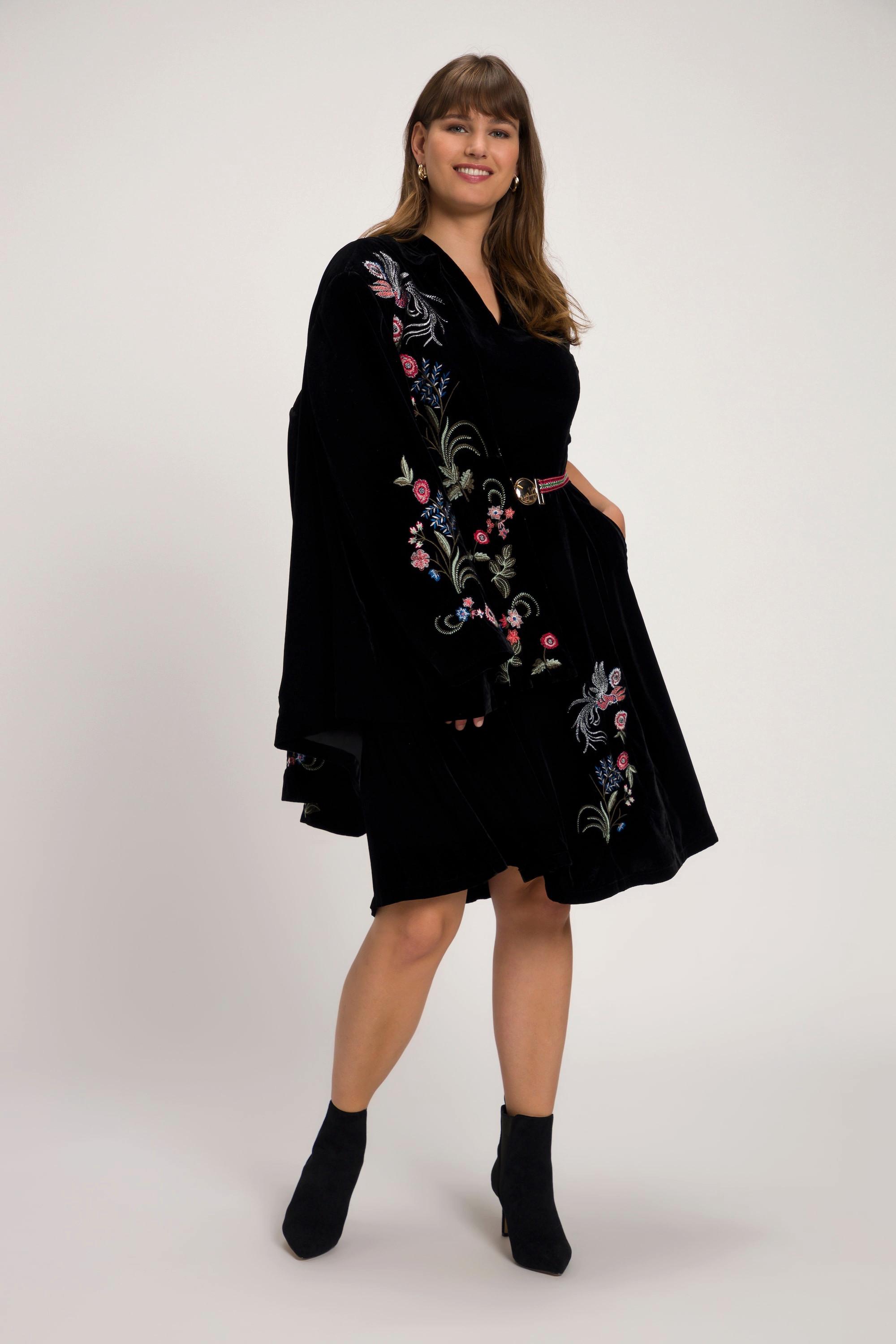 Ulla Popken  Robe en velours 