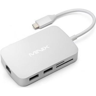 MINIX  Neo C-G USB-C Multiport Adapter - argento 