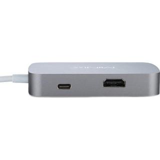 MINIX  Neo C-G USB-C Multiport Adapter - silber 