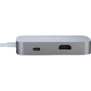 MINIX  Neo C-G USB-C Multiport Adapter - argento 