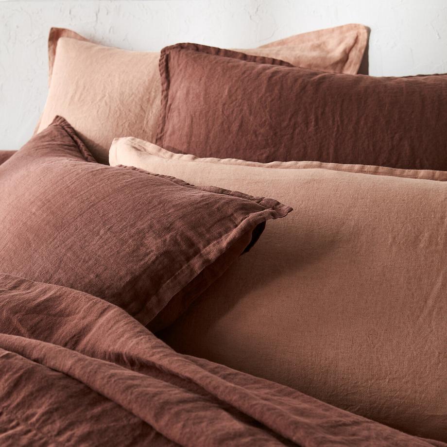 La Redoute Intérieurs Linot Housse de coussin et traversin en lin prélavé  