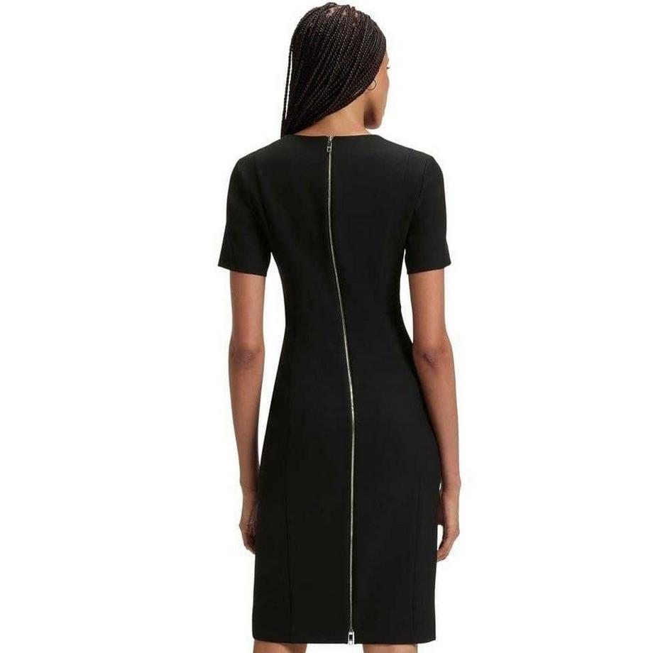 BOSS Vestito Damaisa Scollo a V Maniche Corte  