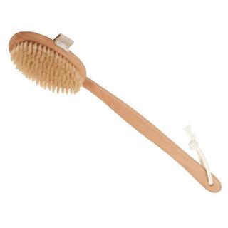 diaqua Brosse de bain manche courbé avec poils de sanglier  