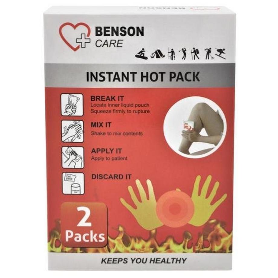 BENSON  2x Einweg-Wärmepackungen 