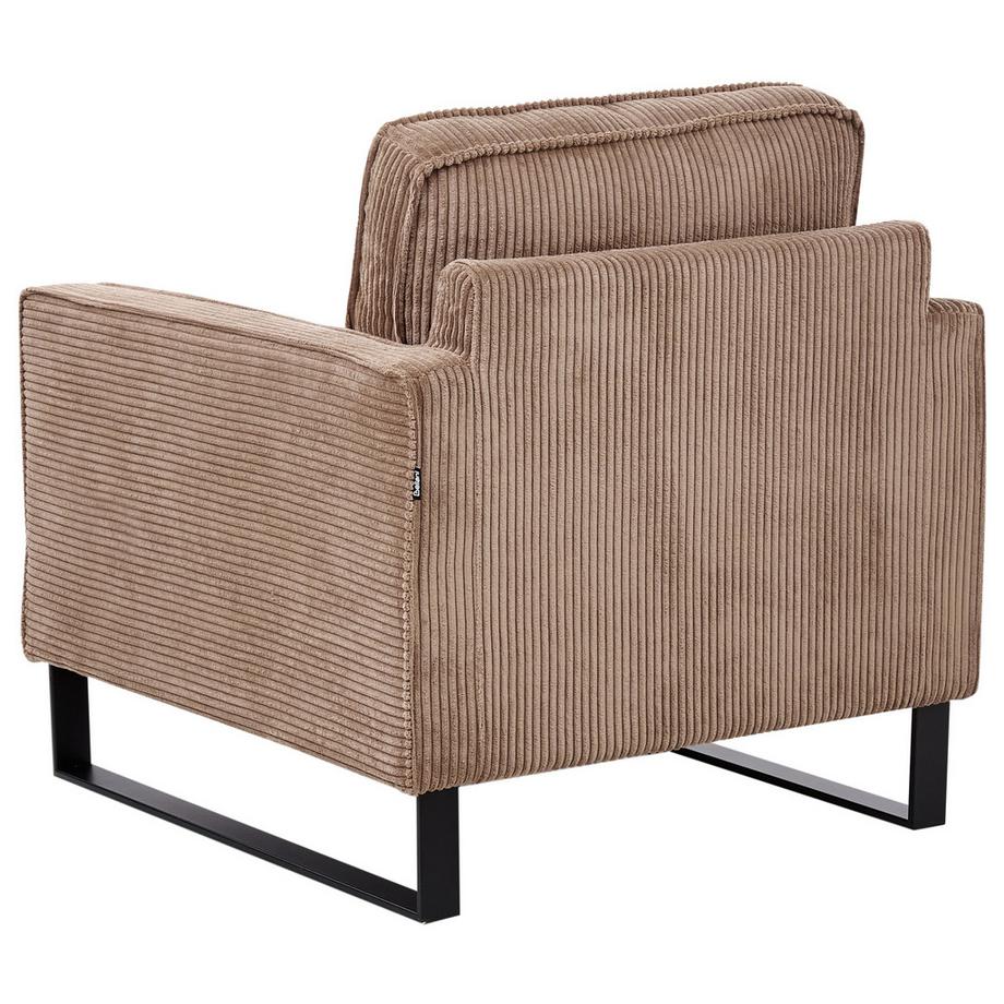 Beliani Sessel aus Cord Retro VIND  