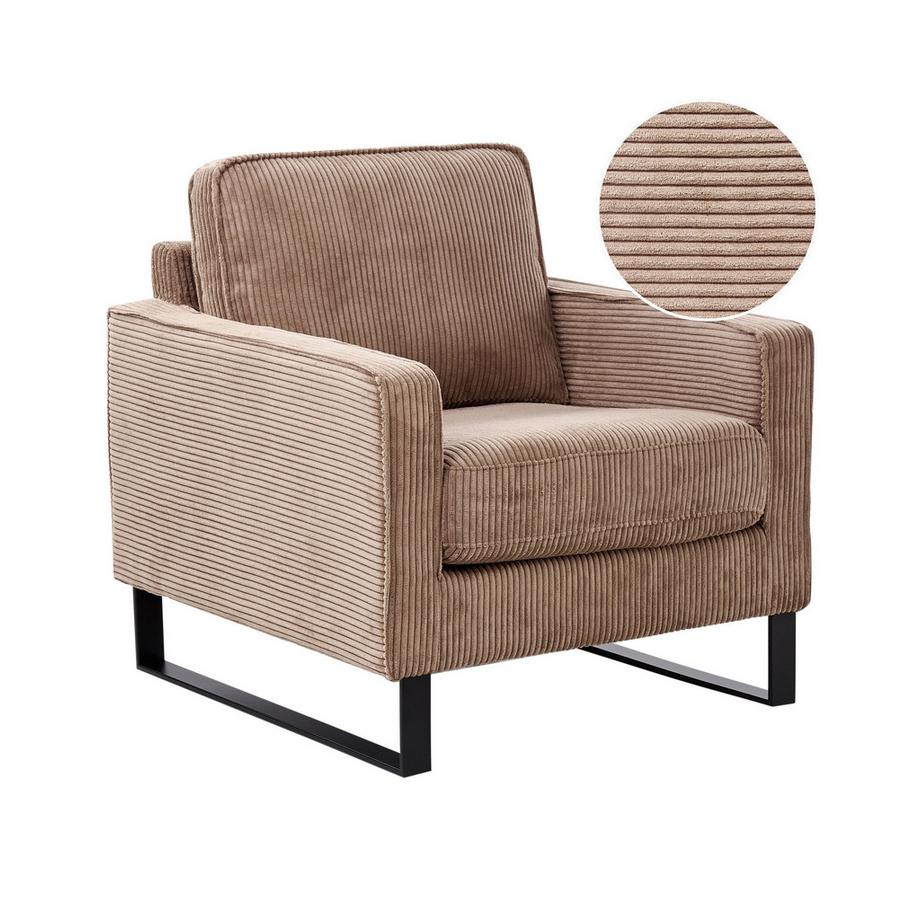Sessel aus Cord Retro VIND