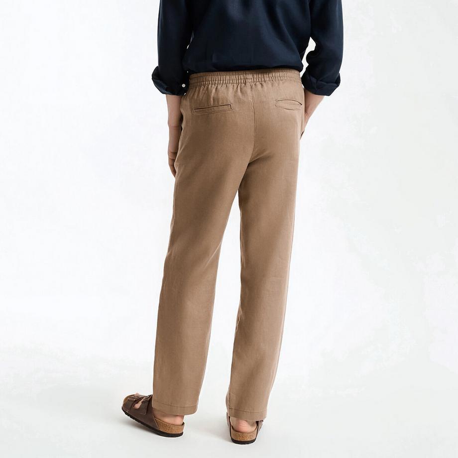 La Redoute Collections Pantalon droit en lin  