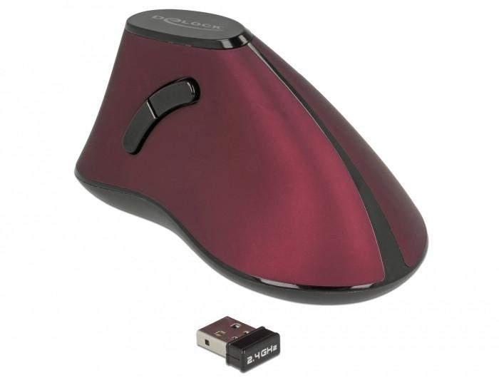 DeLock  12528 mouse Mano destra RF Wireless Ottico 1000 DPI 