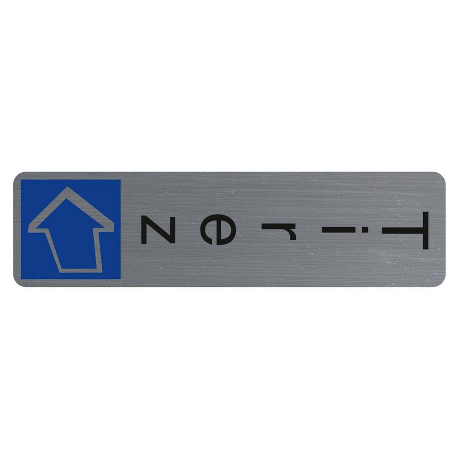 Selbstklebende Türschild Ziehen FR
