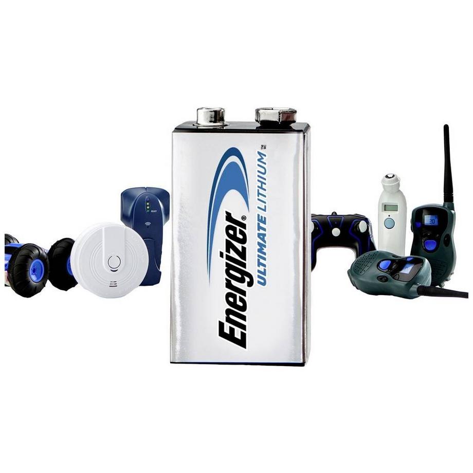 Energizer  Ultimate Lithium 9V-Block-Batterien 