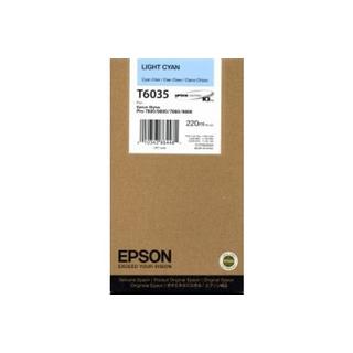 EPSON  EPSON Tintenpatrone light cyan T603500 Stylus Pro 7880/9880 220ml 