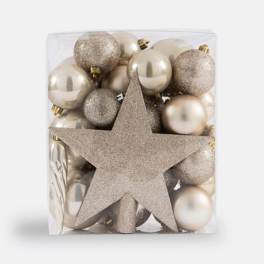 La Redoute Intérieurs  33-teiliges Set mit Weihnachtsdeko Caspar 