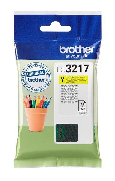 brother  LC-3217Y cartouche d'encre Original Jaune 