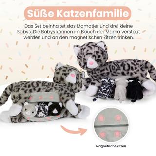 Mamanimals  Mama Katze & Babys (25cm) 