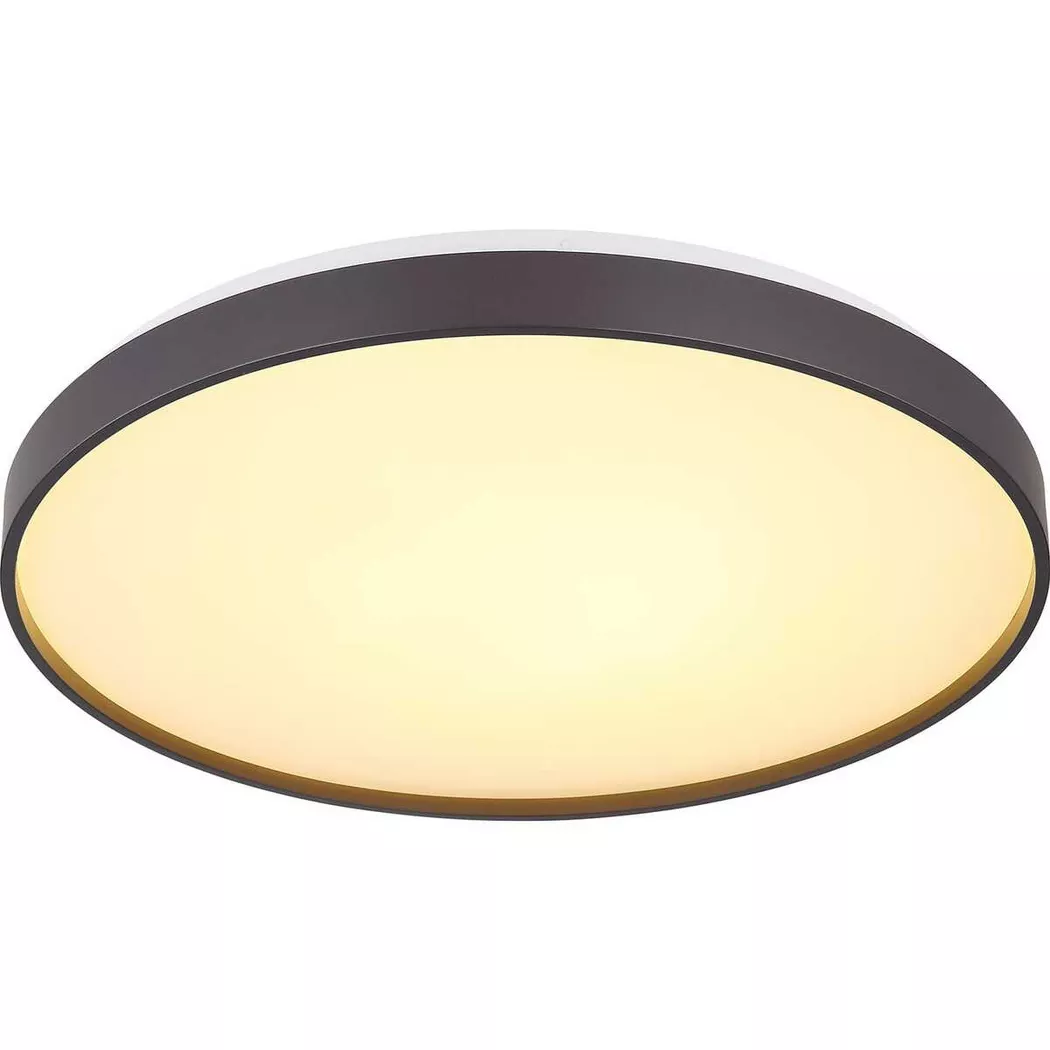 mutoni light – Deckenleuchte Spurion Metall anthrazit weiss LED 48, One Size