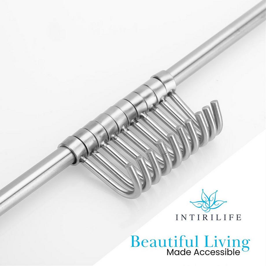 Intirilife Barre De Suspension De Cuisine  