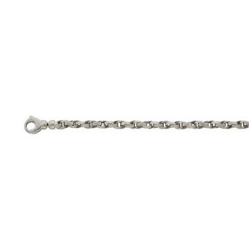 Bracelet Fantasie Weissgold 750, 5mm, 19cm