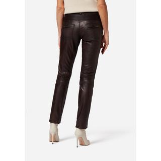 RICANO  Pantalon en cuir  Donna, avec éléments de biker 