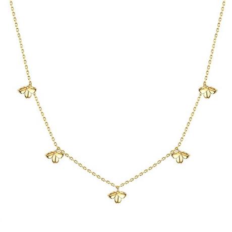 Glanzstücke München  Femme Collier en argent Fleur 