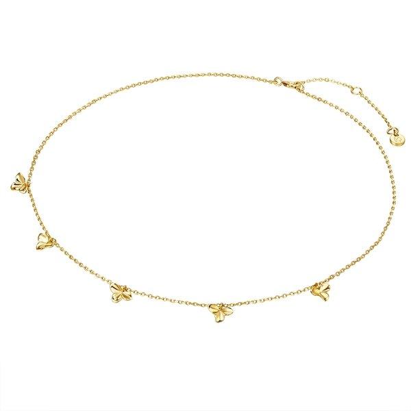 Glanzstücke München  Femme Collier en argent Fleur 