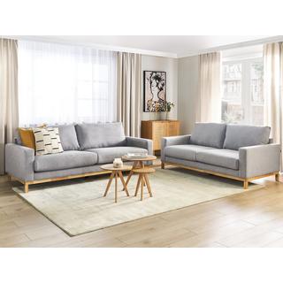 Beliani Wohnzimmer Set aus Polyester Modern SIGGARD  