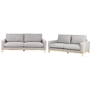 Beliani Wohnzimmer Set aus Polyester Modern SIGGARD  